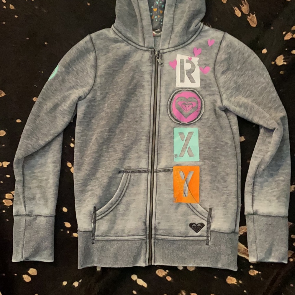 Roxy zip up sweatshirt - Picture 2 of 6